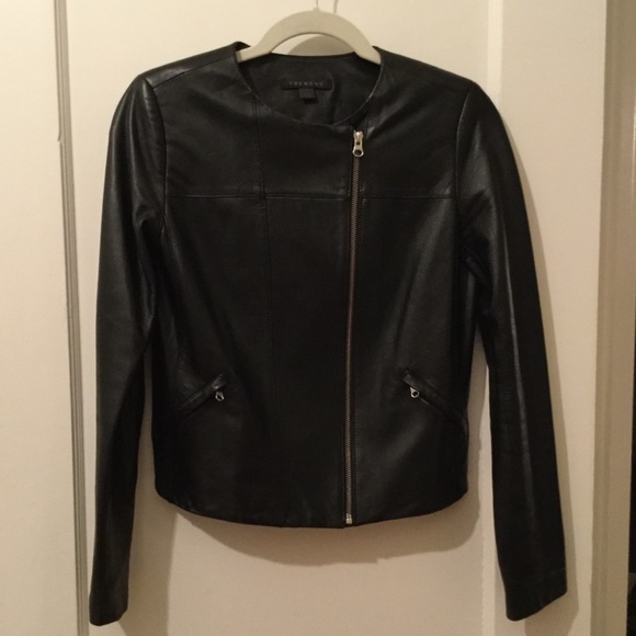 trenery leather jacket
